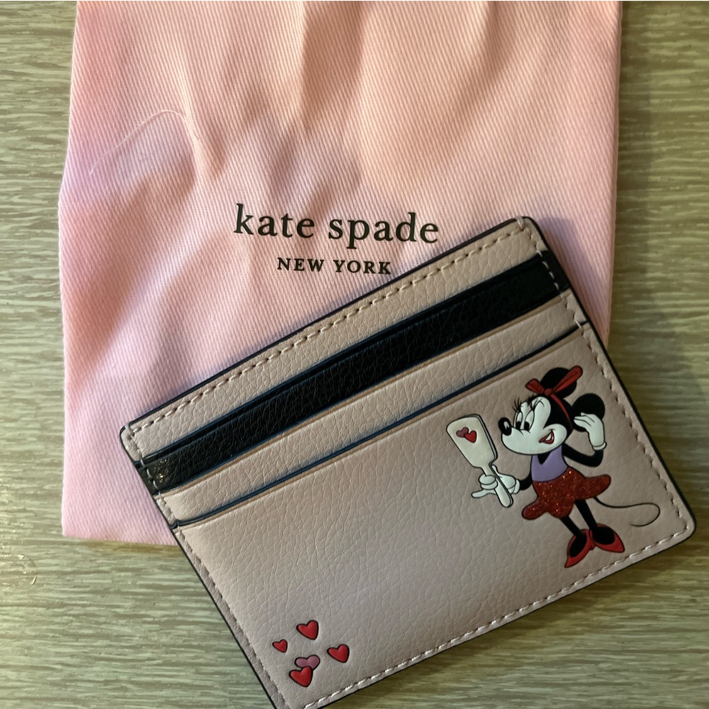 Kate Spade Minnie, mouse card wallet